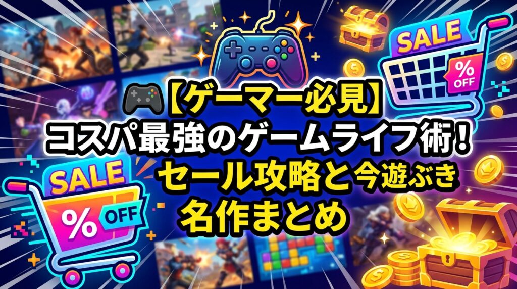 さ*♪様 ⭐️ゲームソフト 大量まとめ売り セット⭐️コメント要確認 🎮【ゲーマー必見】コスパ最強のゲームライフ術！セール攻略と今遊ぶ