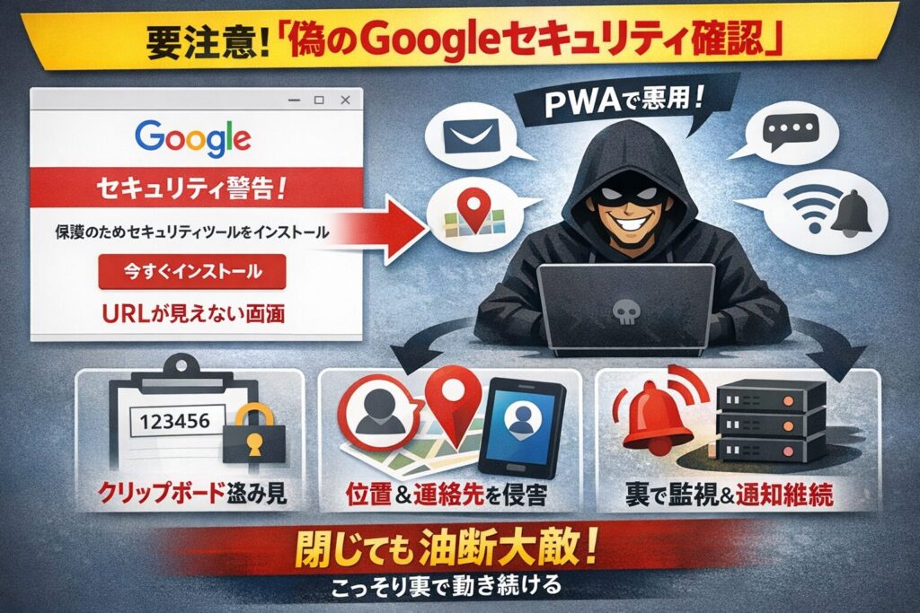 PWA詐欺とは何か