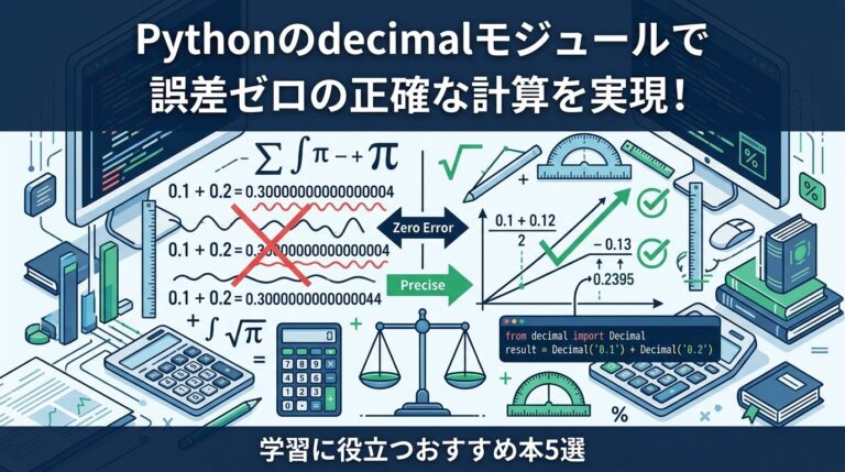 🧮Python decimalで正確な計算をする方法 | azablog -あざっきブログ