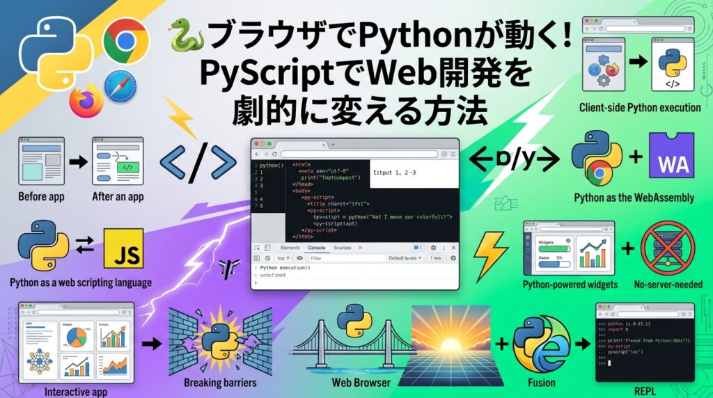 PyScriptとは？ブラウザでPythonを動かす方法と活用術 | azablog -あざっきブログ